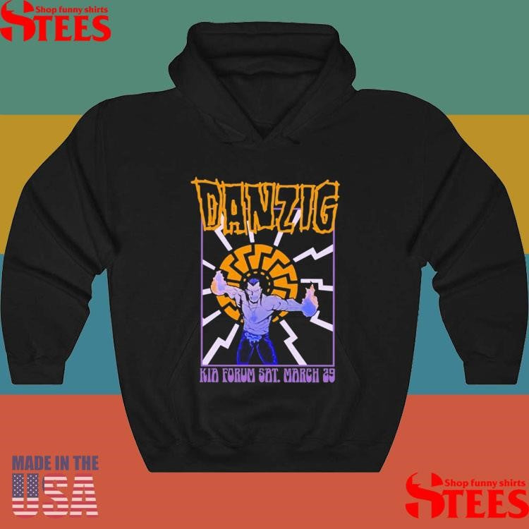 Danzig Mar 29 2025 Kia Forum, Inglewood, Ca Event Shirts