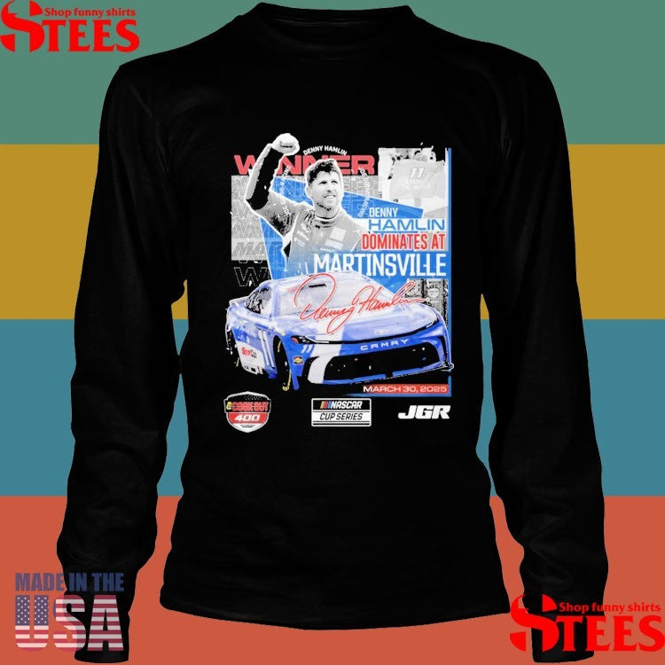 Denny Hamlin Cookout 400 Race Winner 2025 Shirts