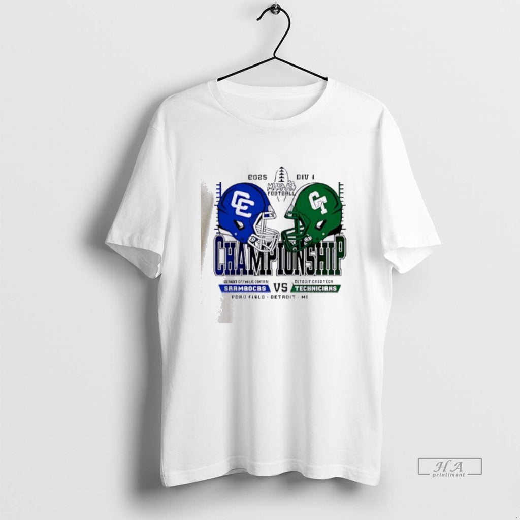 Official Detroit Catholic Central Shamrocks Vs Detroit Cass Tech Technicians 2025
