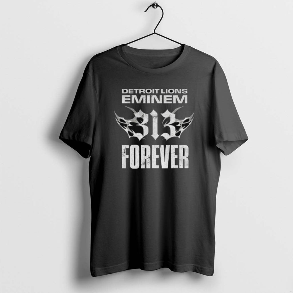 Official Detroit Lions X Eminem 313 Detroit Forever