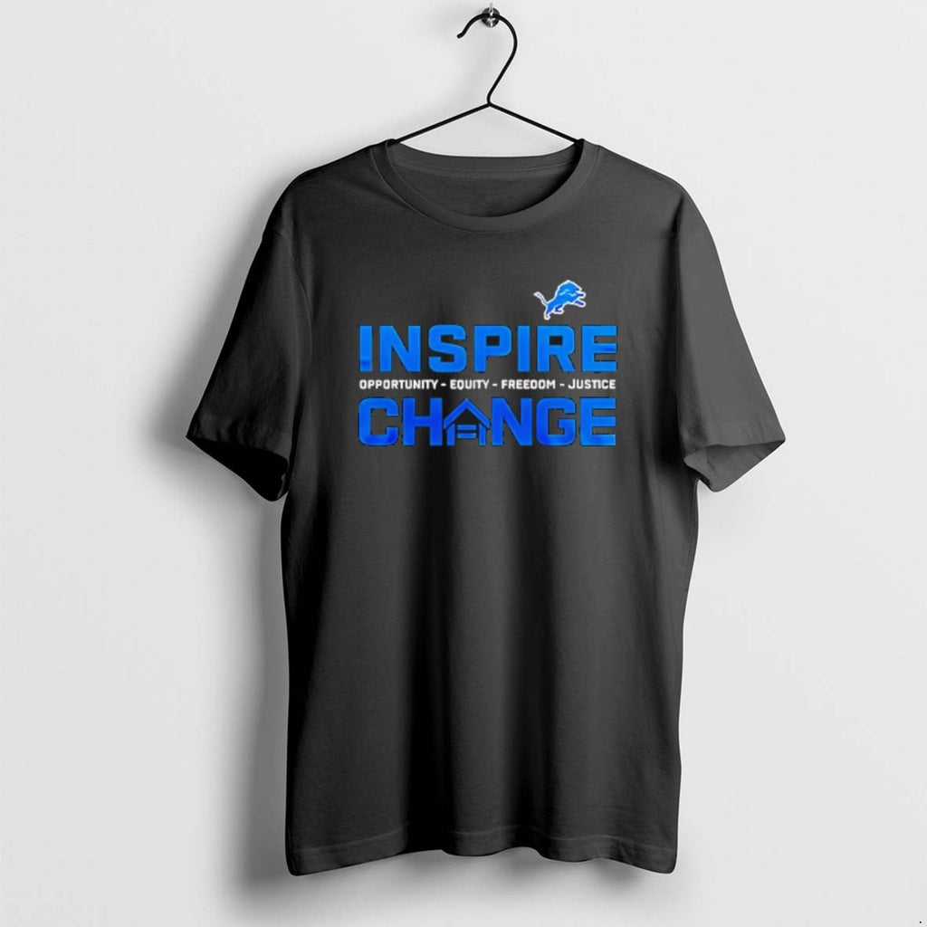 Official Detroit Lions X Inspire Change Logo