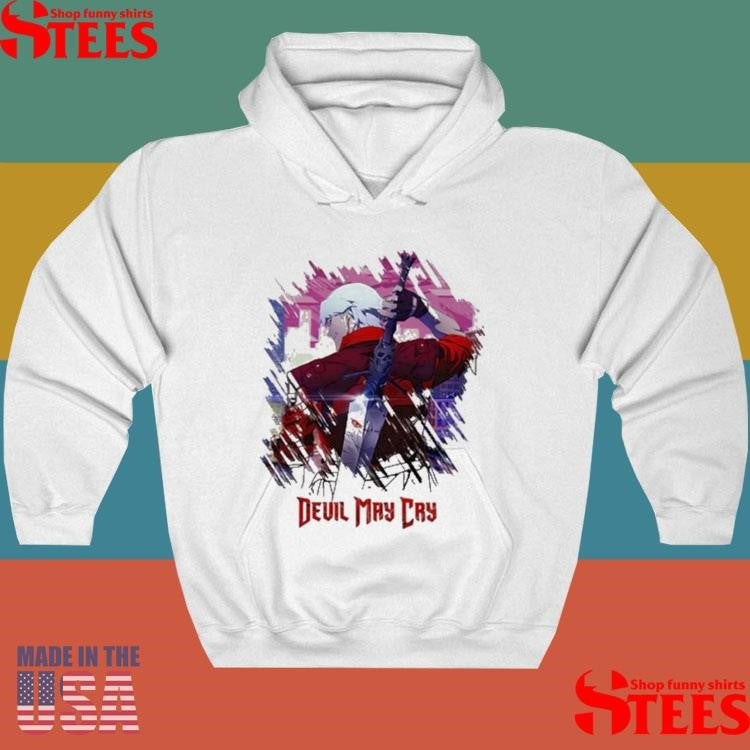 Devil May Cry Dante Oversized Faded Shirts
