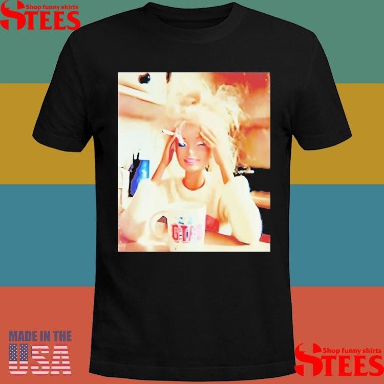 Distressed Doll Face Meme T-shirt
