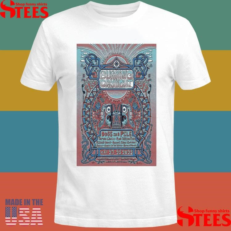 Dogs In A Pile On May 23-25, 2025 In Lafayette, Ny Tour Shirts