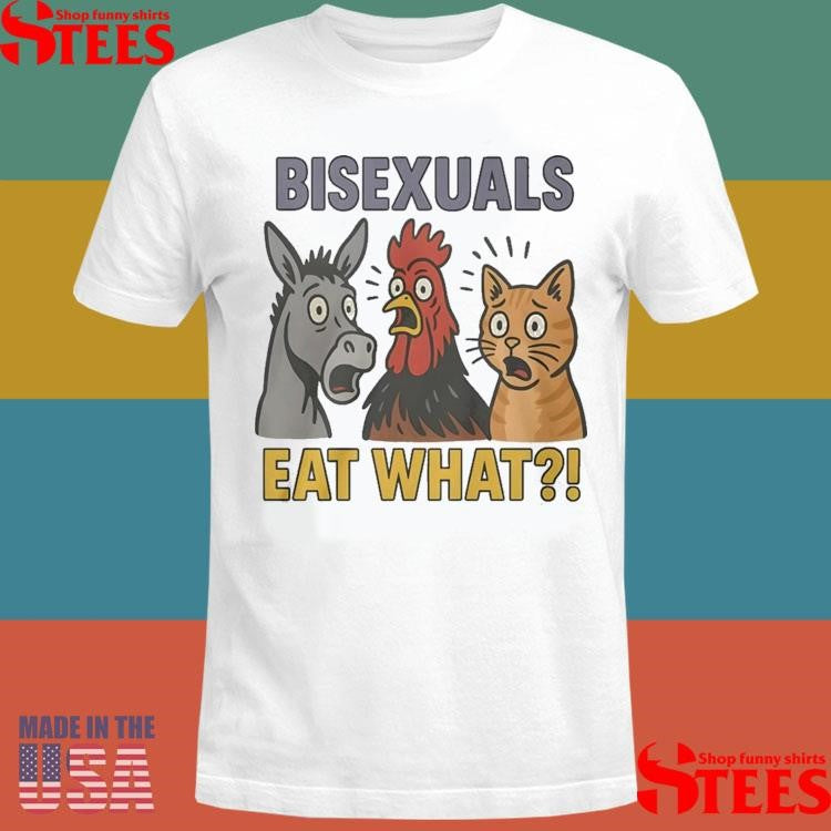 Donkey Chicken And Cat Bisexuals Eat What Shirts