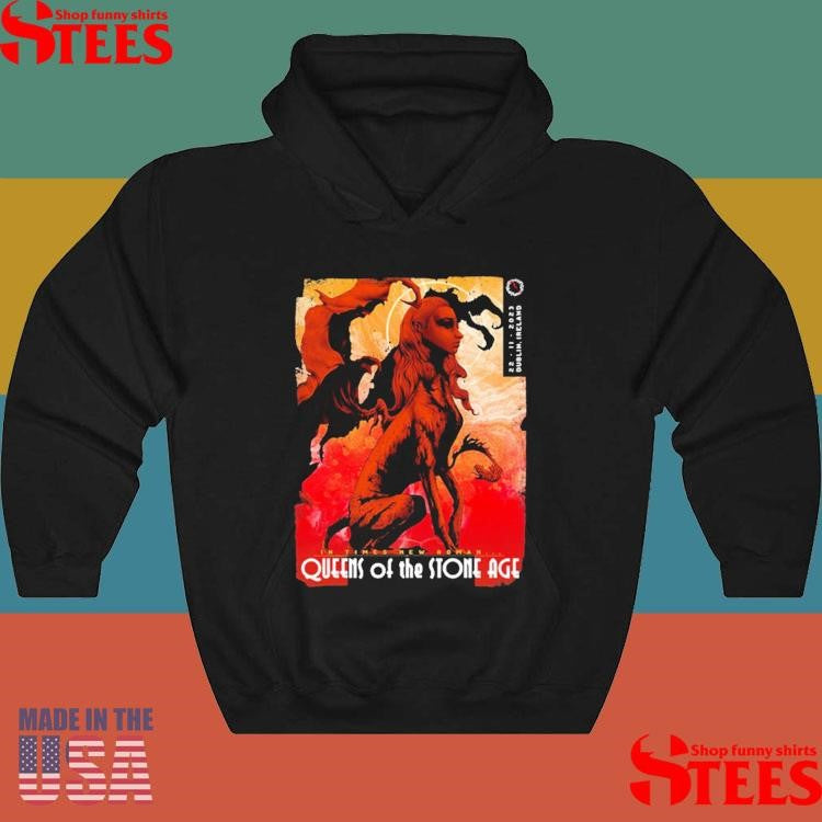 Dublin, Ireland Qotsa Nov 22, 2023 3arena Tonight Event Shirts