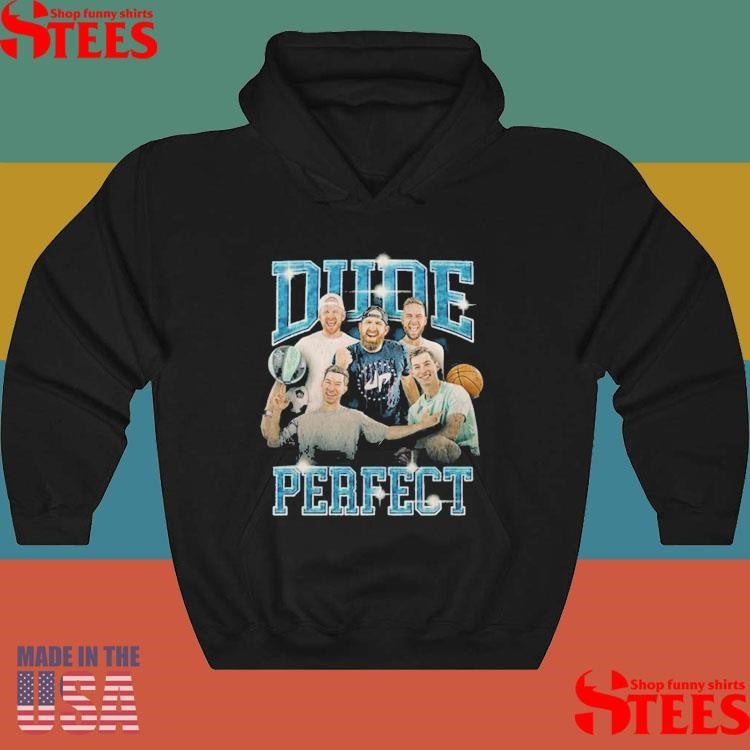 Dude Perfect Hero Tour Adult 90’s T-shirt