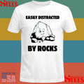 Easily Distracted By Rocks T-shirt