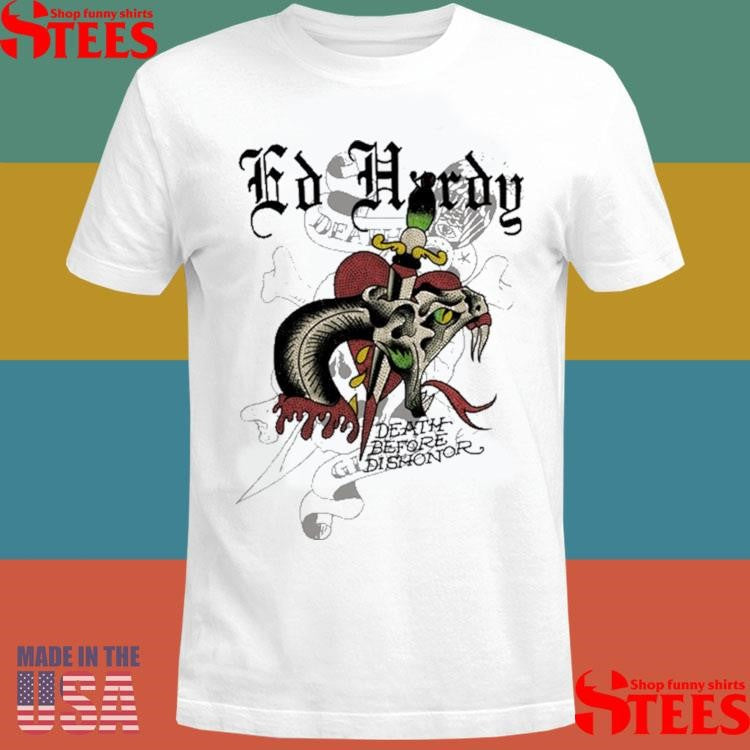 Ed Hardy Dagger Snake Throwback 2025 Shirts