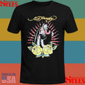 Ed Hardy Panther Roses Shirts