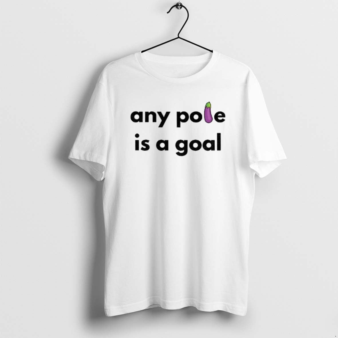 Official Eggplant Any Pole Is A Goal