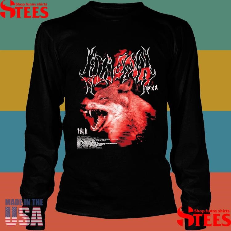 Elijah Wolf It’s My Fault Shirts