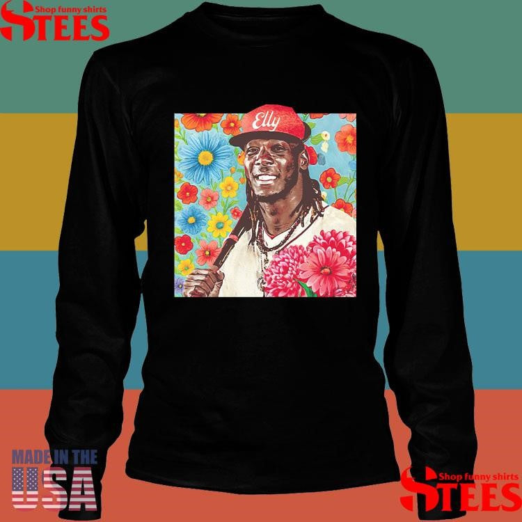 Elly De La Cruz Floral Design Shirts