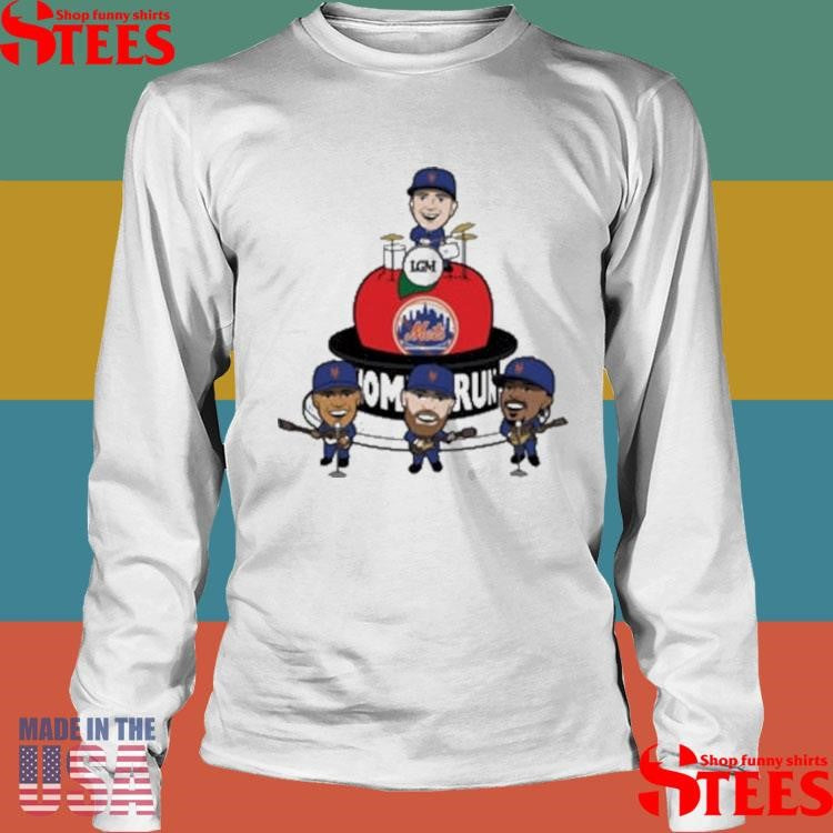 Fab Four Mets Lgm Baseball T-shirt