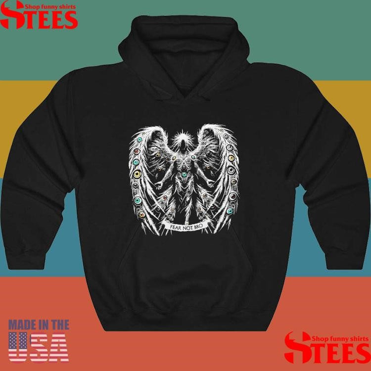 Fear Not Bro Seraphim Angel Biblical Christian Humor T-shirt