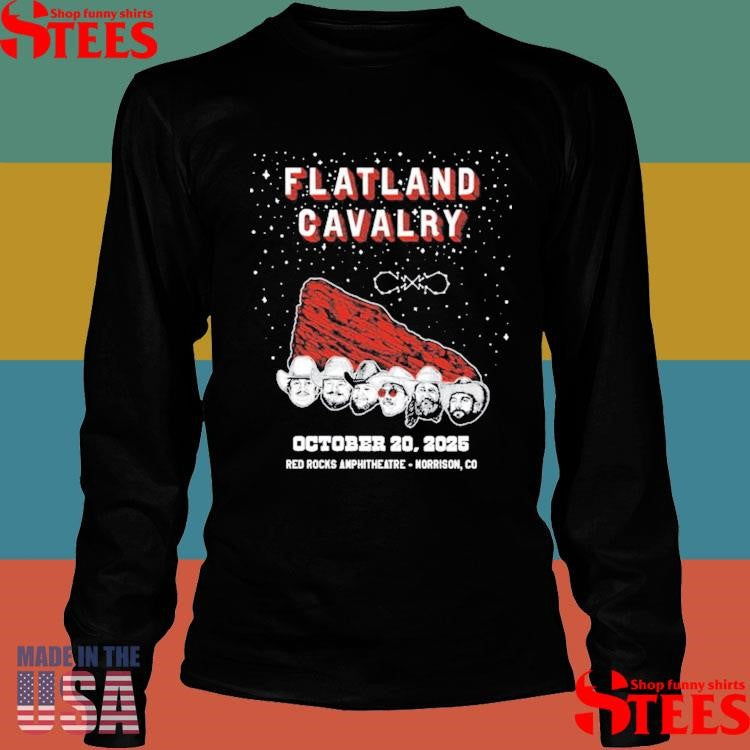 Flatland Cavalry Red Rocks Amphitheatre Morrison Oct 20 2025 Shirts