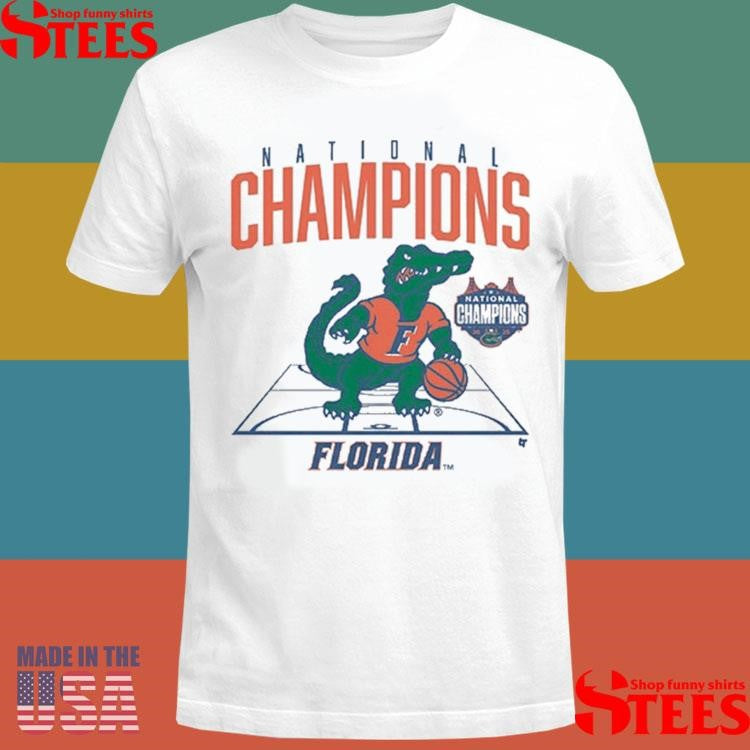 Florida Basketball 2025 Ncaa Champions Mascot Shirts