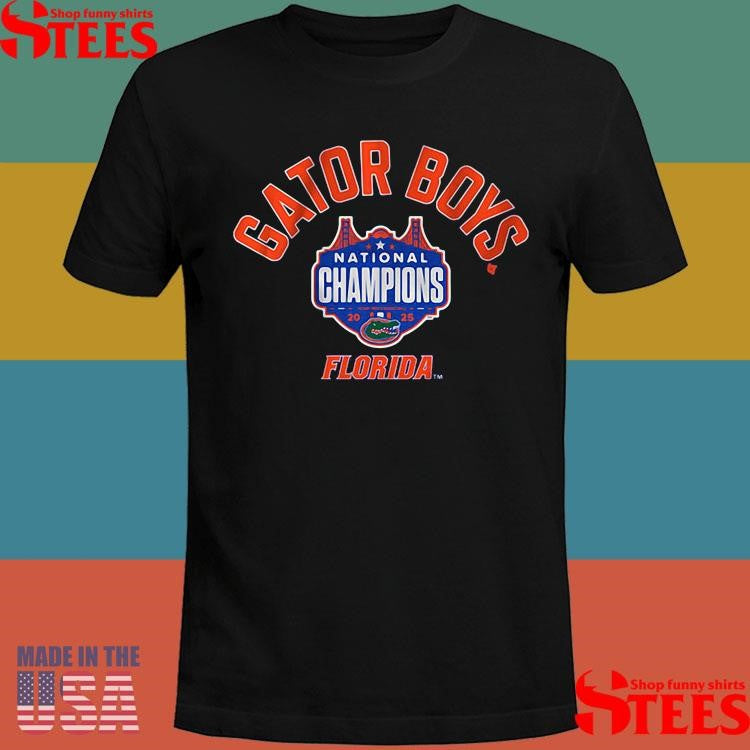 Florida Basketball National Champion Gator Boys Shirts