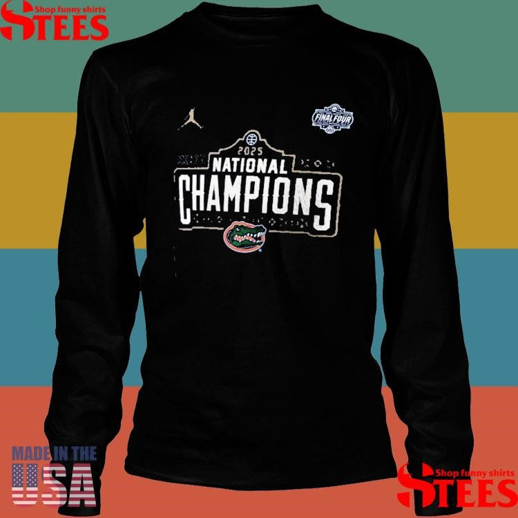Florida Gators 2025 Ncaa Men’s Basketball National Champions Celebration Shirts