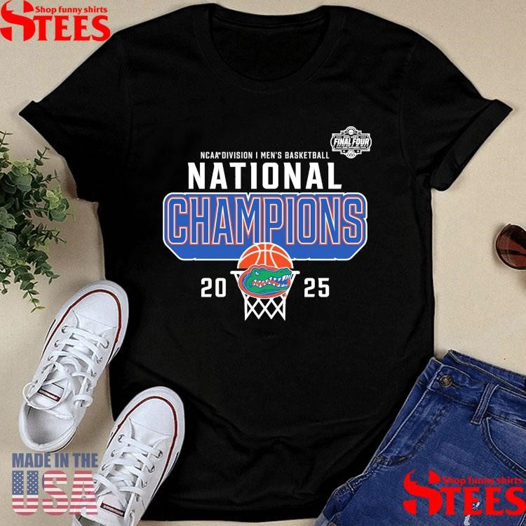 Florida Gators 2025 Ncaa Men’s Basketball National Champions Core Shirts
