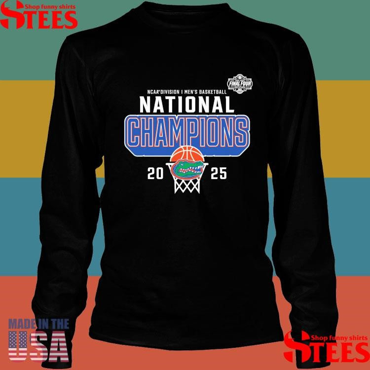 Florida Gators 2025 Ncaa Men’s Basketball National Champions Core Shirts