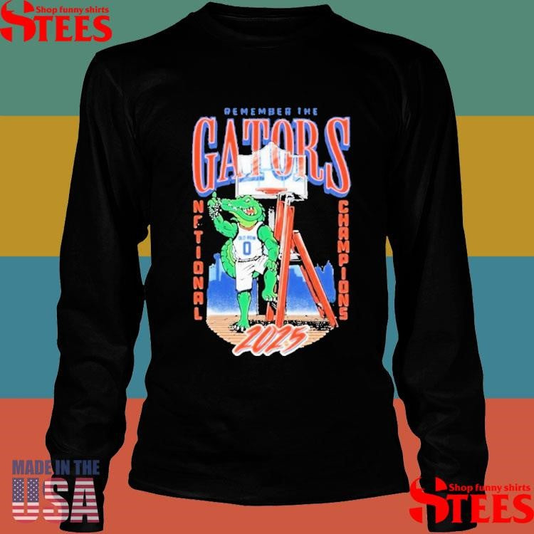 Florida Gators Remember The Gators National Champions 2025 Mascot Shirts