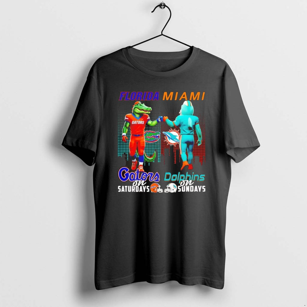 Official Florida Gators On Saturdays Miami Dolphins On Sundays Mascot Chriast
