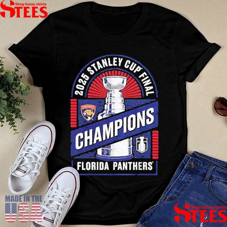Florida Panthers 2025 Stanley Cup Champions T-shirt