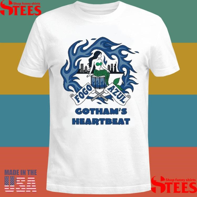 Fogo Azul NYC-Gotham’s Heartbeat Shirts