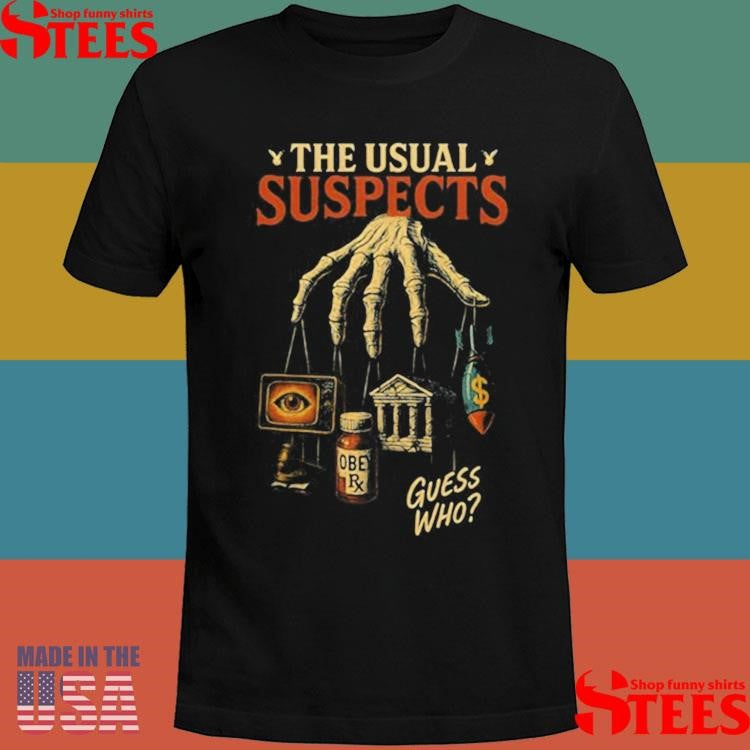 Forbidden Clothes The Usual Suspects Guess Who Shirts