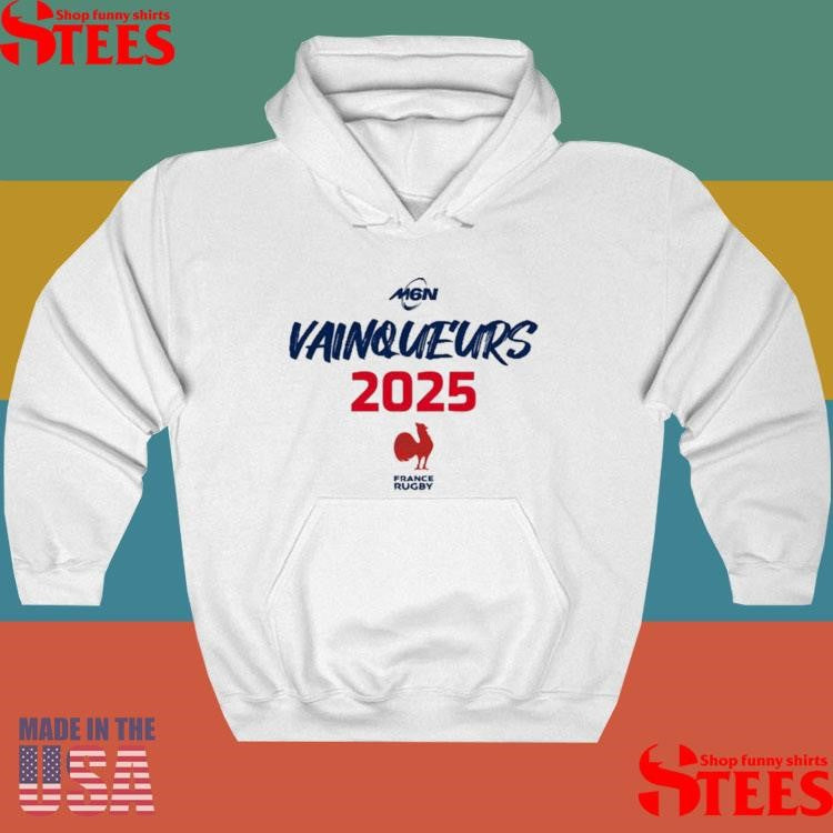 France Rugby Victory Vainqueurs T6N 2025 Shirts