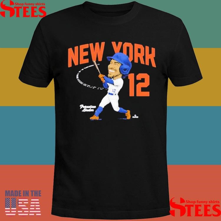 Francisco Lindor Mr. Smile Caricature Shirsey T-shirt