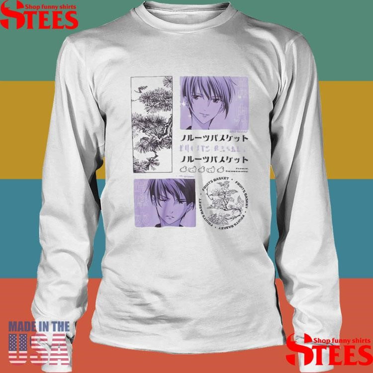 Fruits Basket Kyo And Yuki Tonal Icon Girls Shirts