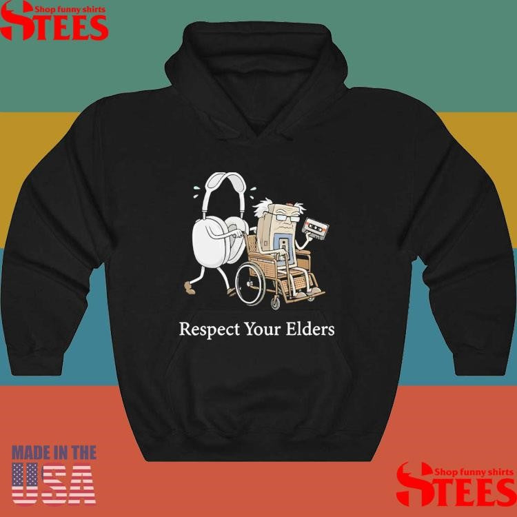 Gaming And Tech Focus Respect Your Elders T-shirt
