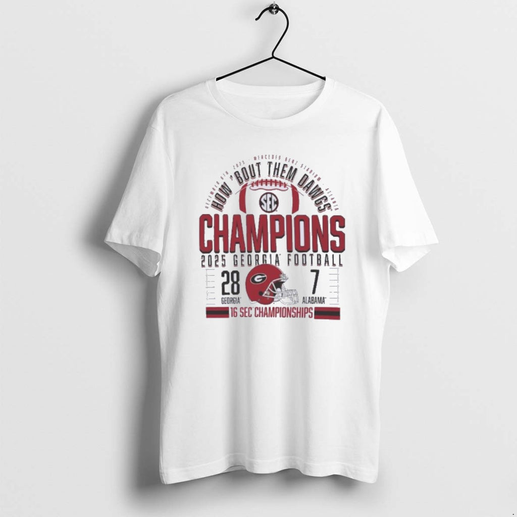 Official Georgia Bulldogs Sec Football Champions 16 Sec Championship