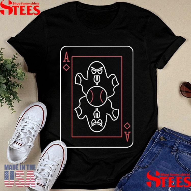 Ghost Fork Ace Card Shirts