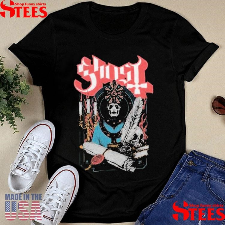 Ghost Scroll And Seal Shirts