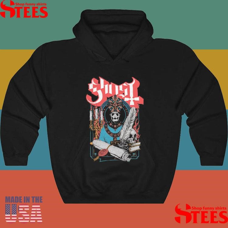 Ghost Scroll And Seal Vintage Shirts