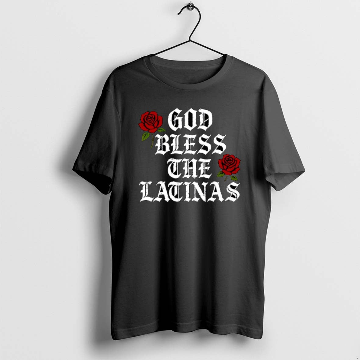 Official God Bless The Latinas Rose Christmas