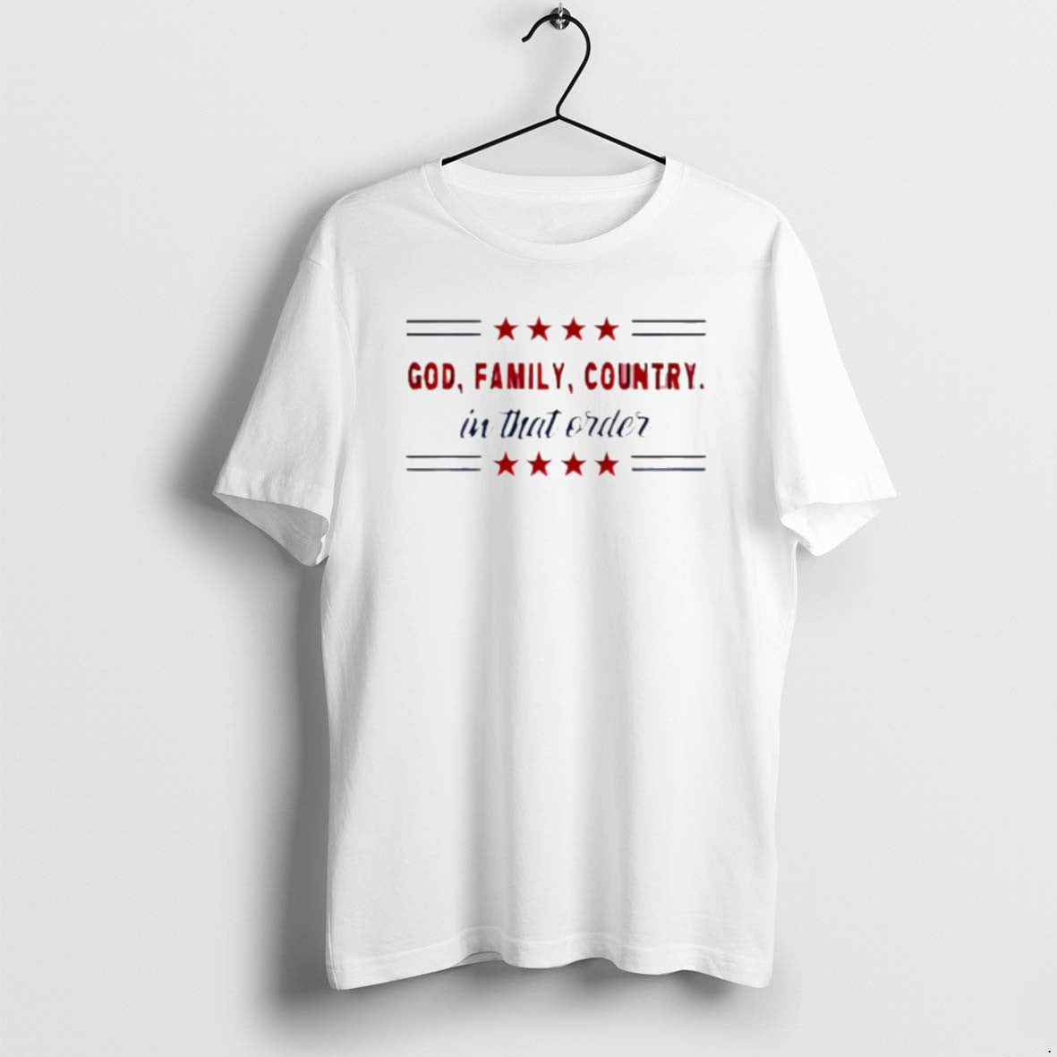 Official God Family Country In That Order Christmas