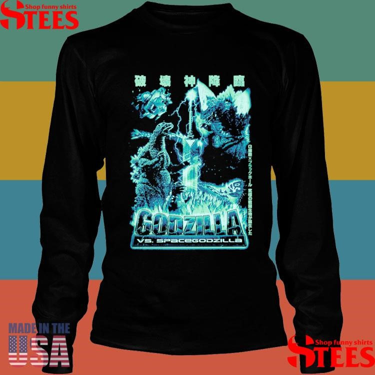 Godzilla Vs Spacegodzilla Battle T-shirt