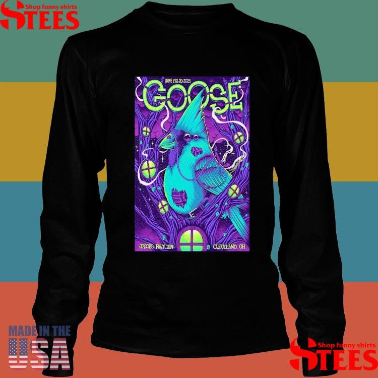 Goose Cleveland Oh Jacobs Pavilion June 19-20 2025 T-shirt
