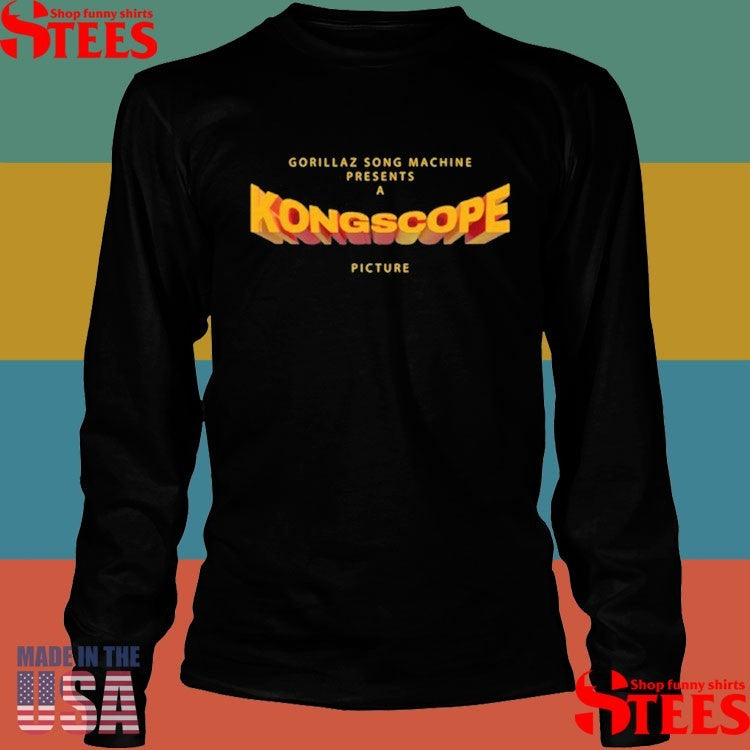 Gorillaz Song Machine Presents A Kongscope Picture T-shirt