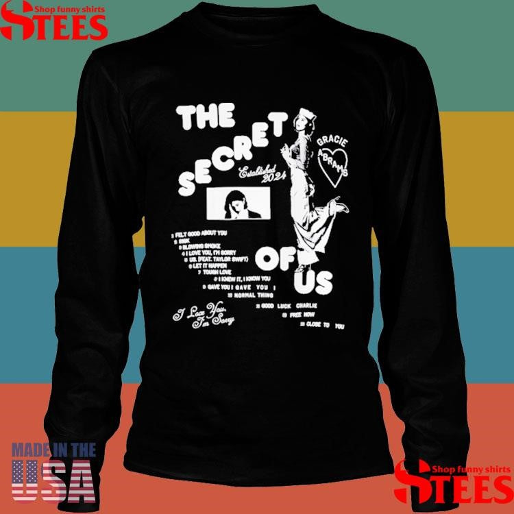 Gracie Abrams Hq The Secret Of Us T-shirt
