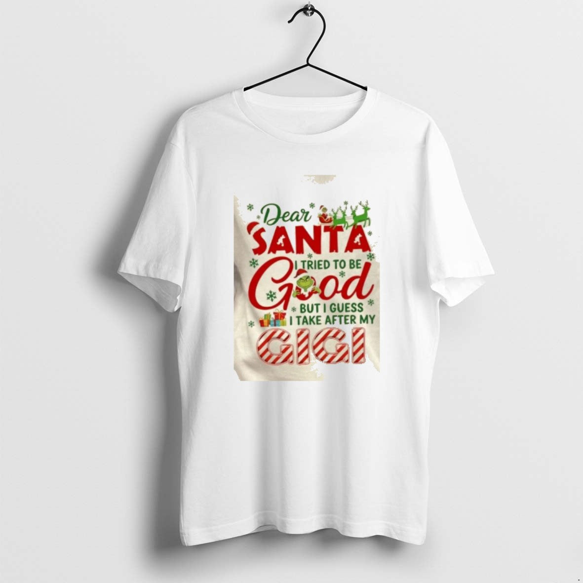 Official Grinch Dear Santa I Tried To Be Good But I Guess I Take After