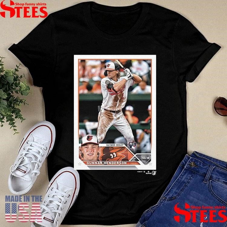 Gunnar Henderson Baltimore Orioles 2023 Topps Baseball Card Player Shirts