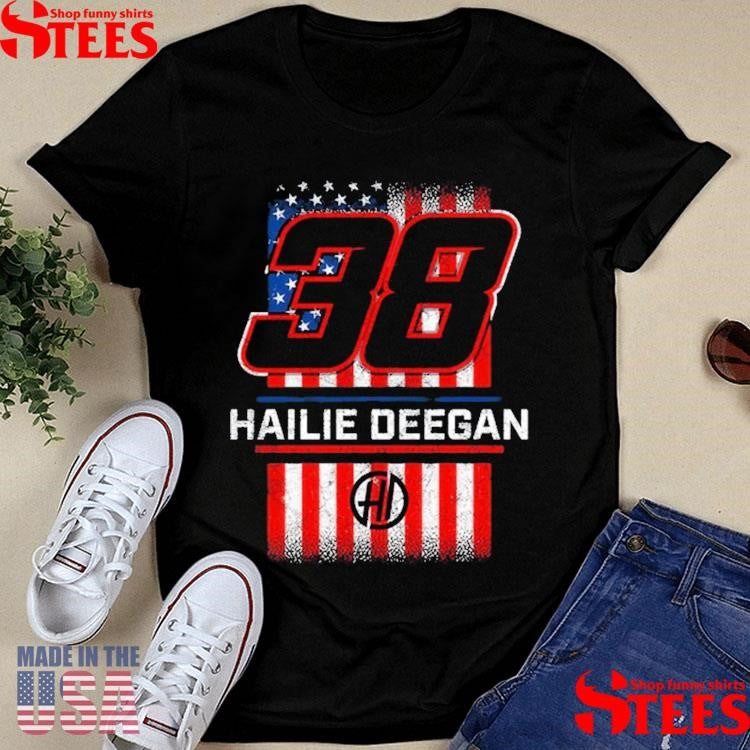 Hailie Deegan American Flag Shirts