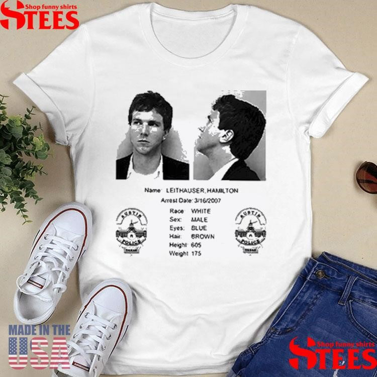 Hamilton Leithauser Mug Shot Shirts