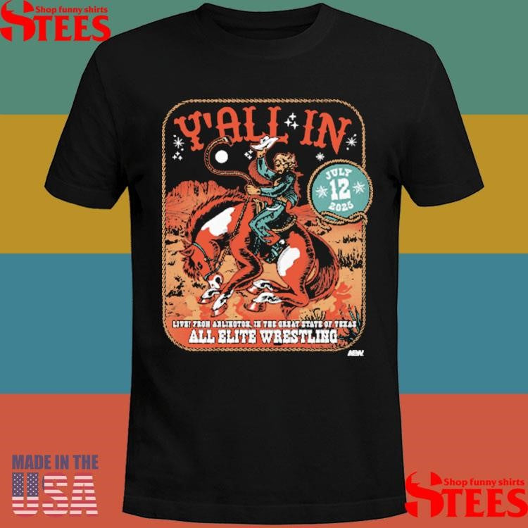 Hangman Adam Page Y’all In Live T-shirt