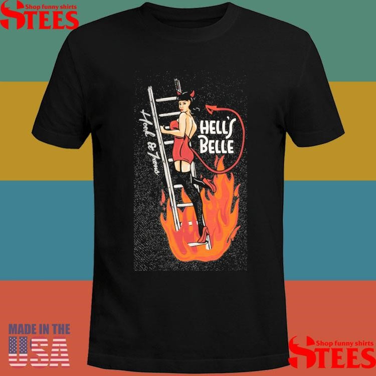 Hell’s Belle Charcoal Shirts